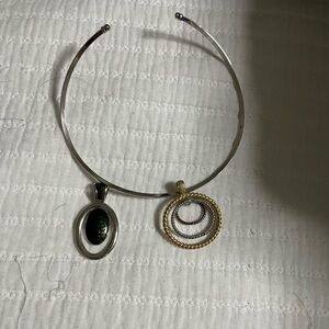 Lia Sophia Necklace and Pendent Set